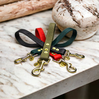 Poignée pour chien en Biothane, résistante, mousqueton en laiton, dragonne - Madnesis