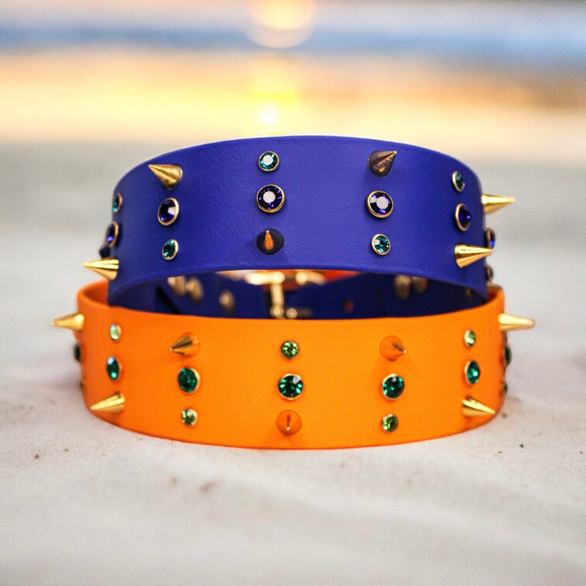 Collier pour chien en Biothane, résistant et réglable, boucle en laiton, pour petits et grands chiens - Madnesis