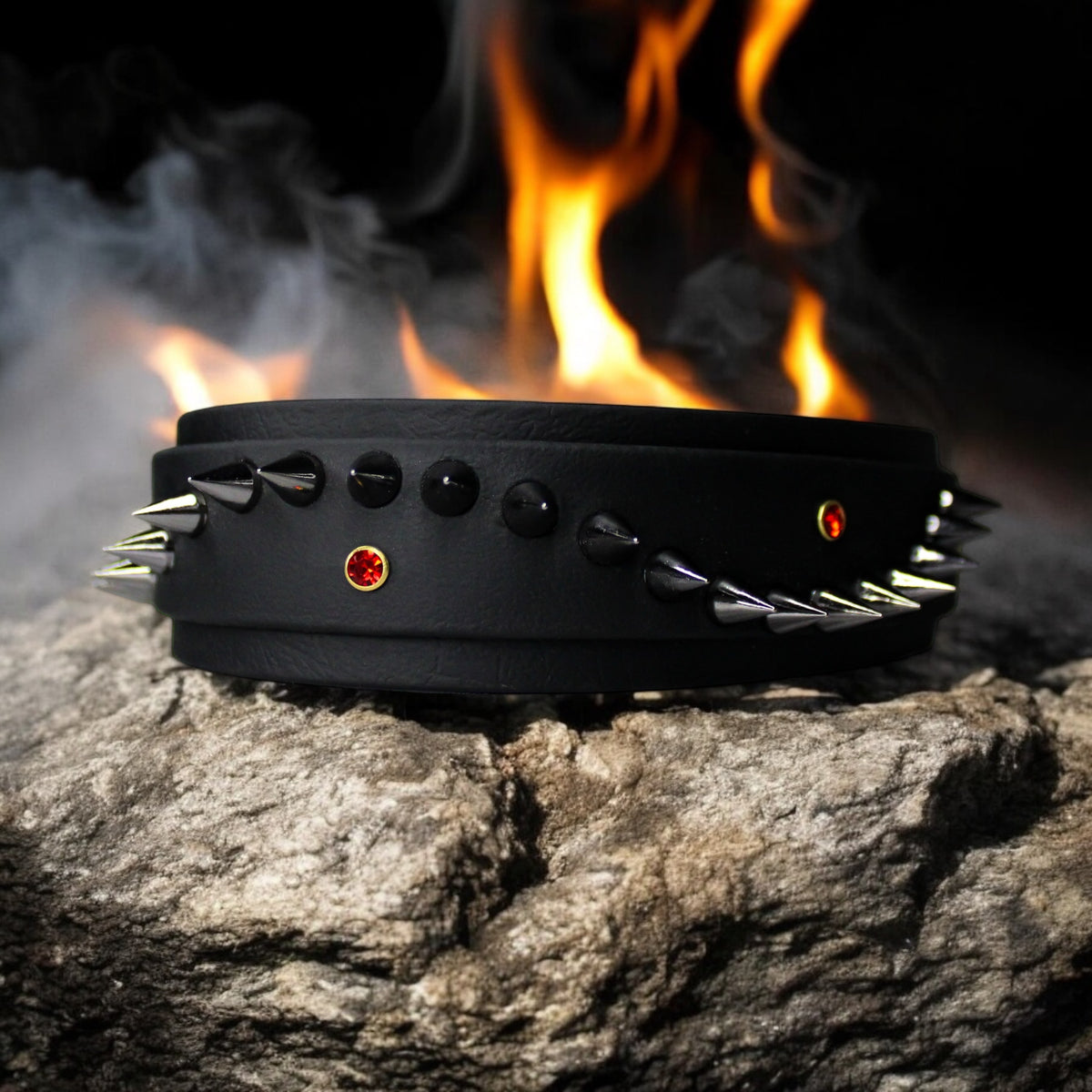 Collier pour chien en Biothane, résistant et réglable, boucle en laiton, pour petits et grands chiens - Madnesis