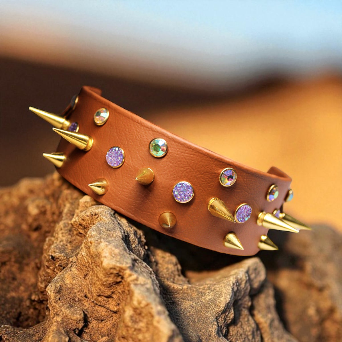 Collier pour chien en Biothane, résistant et réglable, boucle en laiton, pour petits et grands chiens - Madnesis